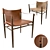 Trussardi Casa Saddle Chair: Sleek and Stylish Seating 3D model small image 2