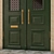 Classic 3D Max Door: 1750mm x 3500mm 3D model small image 2