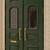 Classic 3D Max Door: 1750mm x 3500mm 3D model small image 3