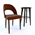 Modern Chair & Bar Chair 3D model small image 1