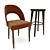 Modern Chair & Bar Chair 3D model small image 4