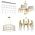 Modern Chandeliers Collection 3D model small image 1
