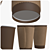 Eco-friendly Recycled Paper Coffee Cup 3D model small image 3