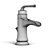 Modern Chrome Faucet-15cm Height 3D model small image 3