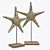Oceanic Starlight Sculpture 3D model small image 1