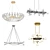 Modern Chandelier Collection 3D model small image 1