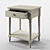 Siobhan Classic Accent Table 3D model small image 2