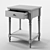 Siobhan Classic Accent Table 3D model small image 3