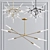 Elegant Tiered Chandelier Collection 3D model small image 1