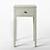 SAFAVIEH Abel End Table | Classic Design | 43x35x74 3D model small image 1