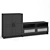 Sleek TV Storage Solution 3D model small image 2