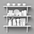 5-Piece Kitchen Set: Organize Your Culinary Space 3D model small image 4