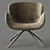 Modern Astrid Arm Chair 3D model small image 3
