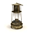 Vintage Oil Lamp 3D model small image 1