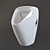 Compact Jika GOLEM Urinal 3D model small image 4