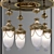 Elegant Islamic Chandelier: Illuminate Your Space 3D model small image 4