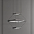 Modern Minimalist Lantern Pendant 3D model small image 1