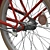 Vintage Soviet Folding Bike 3D model small image 4