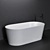 Nic Bay Bath: Stylish and Functional 3D model small image 2