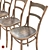 Vintage Vienna Chairs: Jacob & Josef Kohn 3D model small image 2