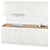 Modern White IKEA Kitchen Set 3D model small image 8