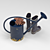 Garden Essentials: Watering Can & Boots 3D model small image 2