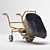 Sherpa Power Barrow SPB500: Convenient Wheelbarrow & Garden Tool Set 3D model small image 3