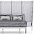 Elegant Dubois Bed Set 3D model small image 5