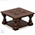 Convertible Desk Sofa: Versatile and Stylish 3D model small image 2