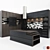 Sleek Kitchen Wonderland 3D model small image 2