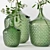 Zara Glass Vases Set of 3 3D model small image 3