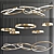 Trendy Ring Chandelier - 3 Types 3D model small image 1