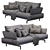 Quinta Strada Sofa by Saba Italia 3D model small image 3