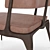 Sleek Wood & Leather Chair 3D model small image 7