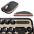 Vintage Typewriter Keyboard & Mouse Set 3D model small image 2