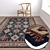 Luxury Carpet Set 612 3D model small image 5