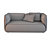 Cozy Italian Sofa - Composition 02 3D model small image 2