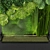 Vertical Garden Oasis: Modern Plant Life 3D model small image 7