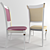 Elegant Dining Chair 3D model small image 2