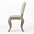Elegant Classic Chair 3D model small image 2