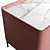 Elegant Iris Chest of Drawers 3D model small image 4