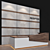 Modern Reception Desk with 3550 x 1250 x 1550 mm Dimensions 3D model small image 4