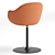 Elegant Lady Soft Calyx Chair 3D model small image 2