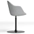 Elegant Lady Soft Calyx Chair 3D model small image 3