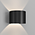 DAVOS Wall Light: Modern Design, Warm Glow 3D model small image 1