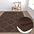 Luxury Rug Set: High-Quality Textures - 3 Variations 3D model small image 5