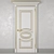 Elegant Classic Door 3D model small image 1