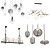 Modern Pendant Lighting Collection 3D model small image 6