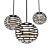 Modern Chandelier Collection 3D model small image 3