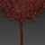 Spherical Umbraculifer Cherry Tree 3D model small image 2